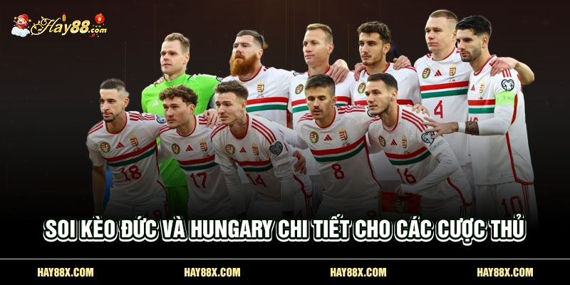 Soi kèo Đức và Hungary chi tiết cho các cược thủ