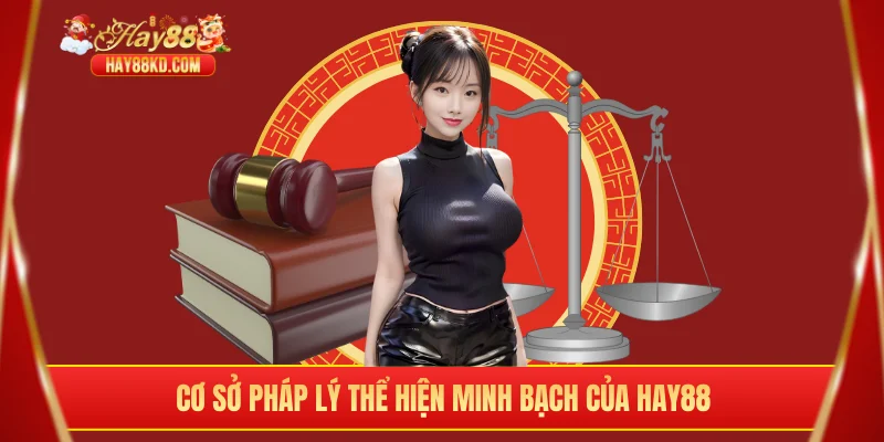Cơ sở pháp lý thể hiện minh bạch của Hay88
