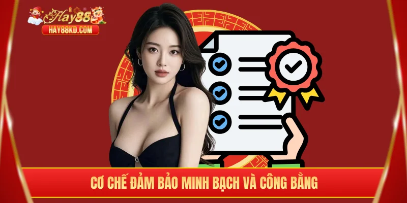 Cơ chế đảm bảo minh bạch và công bằng